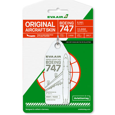Aviation tag Original Aircraft Skin Tag