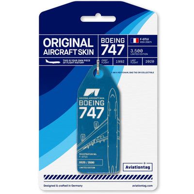 Aviation tag Original Aircraft Skin Tag