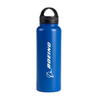 Boeing Logo Water Bottle Royal Blue