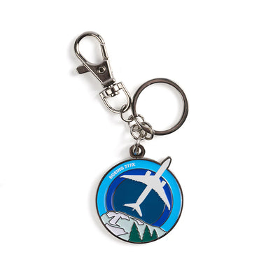 Boeing 777X Skyward Keychain