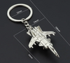 Metal Airplane Keychain