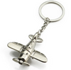 Metal Airplane Keychain