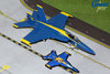 US Navy Boeing F/A-18E Super Hornet "Blue Angels" 1:72 Scale Model