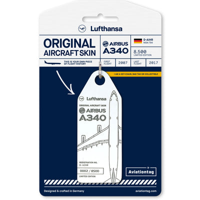 Aviationtag Original Aircraft Skin Tag