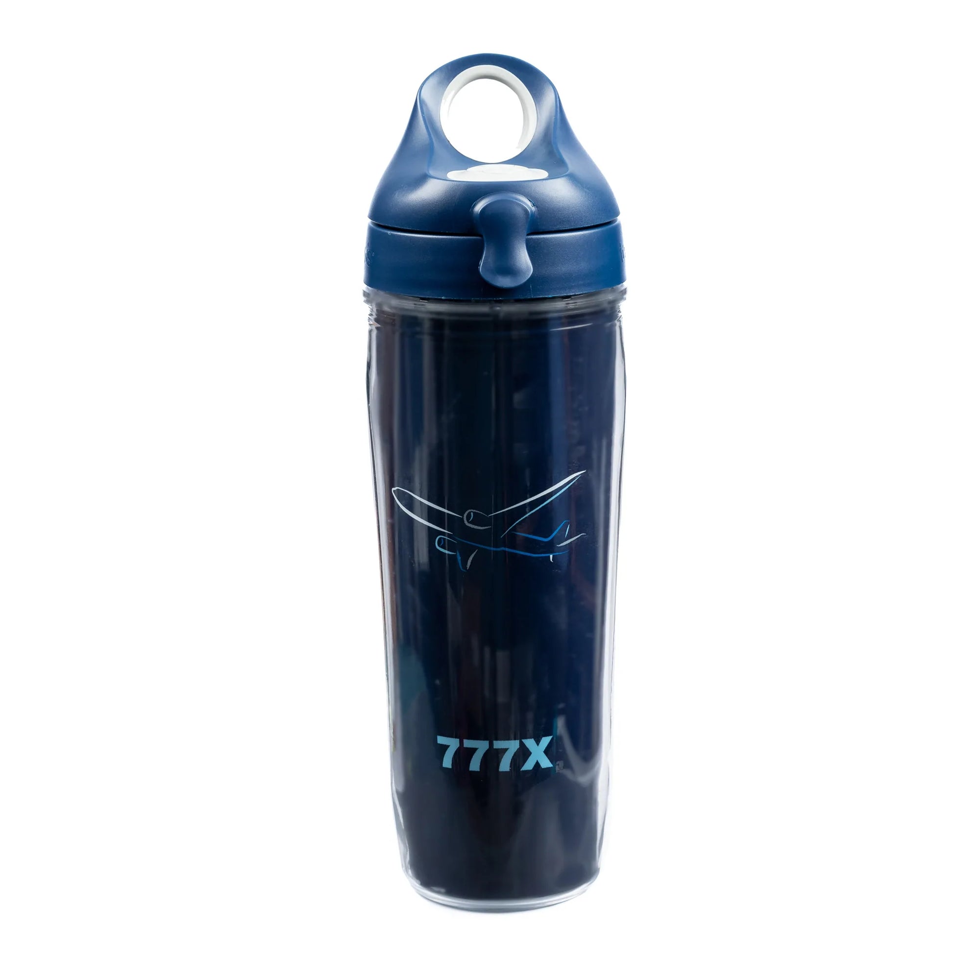 Airplane - Boeing 777 Water Bottle by Melliopeia