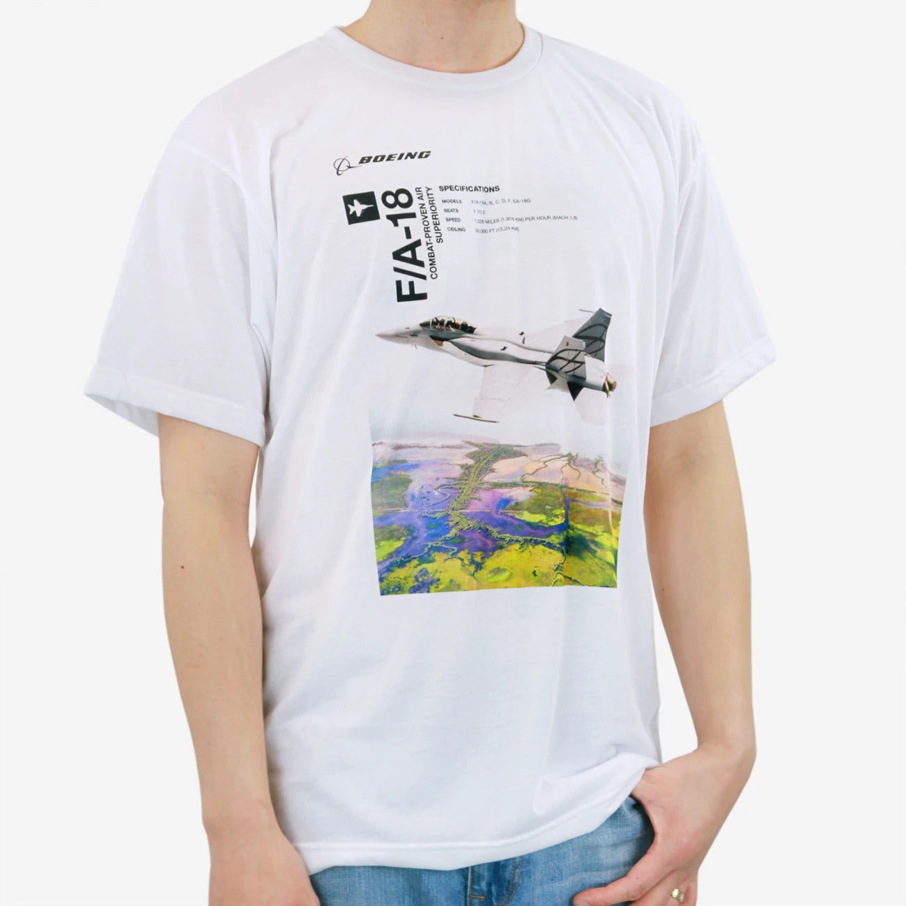 Boeing Endeavors F/A-18 T-Shirt