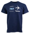 Boeing Tech Line 787 Dreamliner T-Shirt (Unisex)