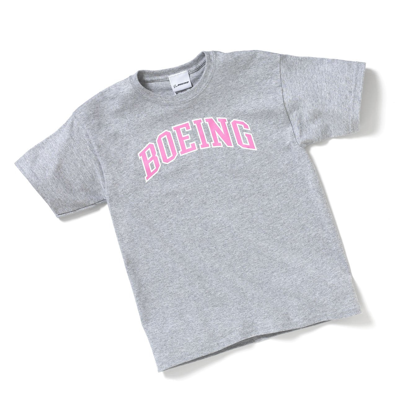 Boeing Pink Varsity Logo T-Shirt