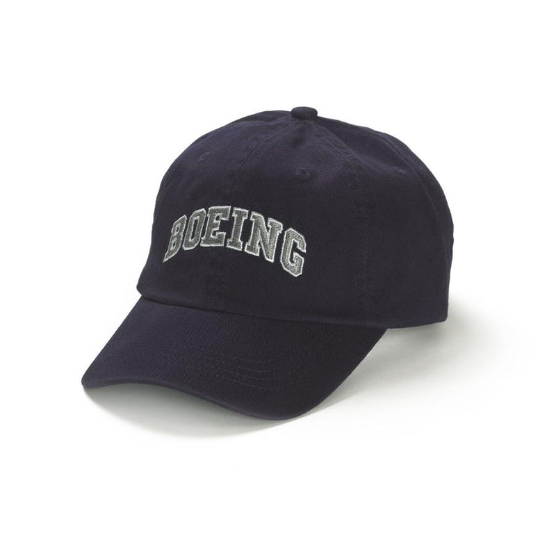 Kids Boeing Varsity Logo Hat (Charcoal)