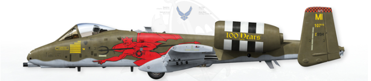US Air Force A-10A Thunderbolt II    1:144