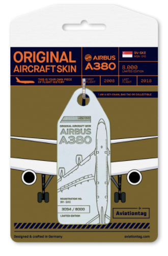 Aviationtag Original Aircraft Skin Tag