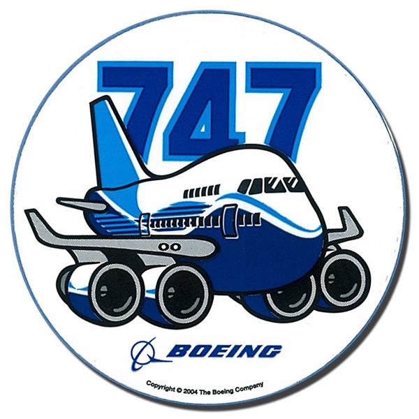 Boeing Pudgy Sticker